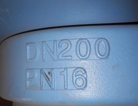 6 x Y-filter PN16 DN200