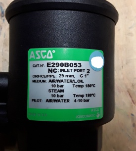 ASCO klepafsluiter E290B053 