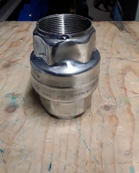 2 x Cromax terugslagklep 2" 