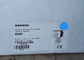 2 x Siemens actuator SQX62 