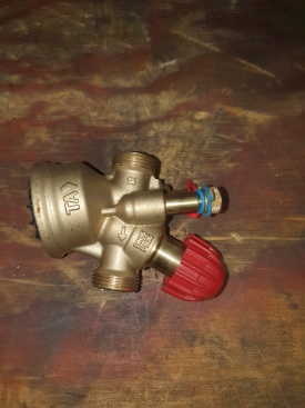 Inregelafsluiter 3/4" BU-BU 