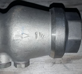 Terugslagklep 1.1/4" BI-BI