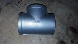 8 x Pijpfitting RVS 3-150 316 