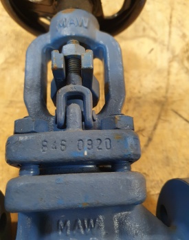 16 x Schuifafsluiter MAW 20 C PN40 DN20 