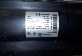 EBRO pneumatische actuator EB8.1 SYD 