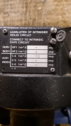 Turbine gasmeter 