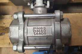 Kogelafsluiter met actuator RX PN63 DN40 