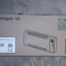 2 x Vortice convector microrapid 1500-V0 