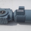 Reductor SEW met rem 1.1 kw, 33 rpm 