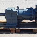 Reductor Bauer 45 kw, 82 rpm 