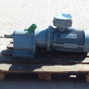 Reductor Bauer 15 kw, 122 rpm 