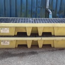 2 x Lekbak Enpac opvangcapaciteit 250 liter 