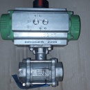Kogelafsluiter met actuator RX DN40 PN63 