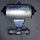Kogelafsluiter met actuator Hystork DN20 PN16 
