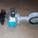 Vlinderklep met actuator Tomoe PN16 