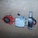 Vlinderklep Bray met actuator 316 