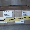 4 x Pneumatische membraanafsluiter D40 DN32 