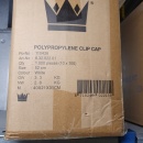 Polypropylene clip cap wit 