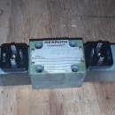 7 x Rexroth hydrauliek ventiel 4 WE6 J51/AG24N9Z4 