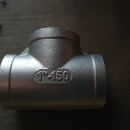 3 x Pijpfitting RVS 1"-150 