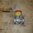 Kogelkraan met actuator DN25 PN40 1.4408 