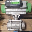 Kogelafsluiter met actuator RX PN63 DN40 